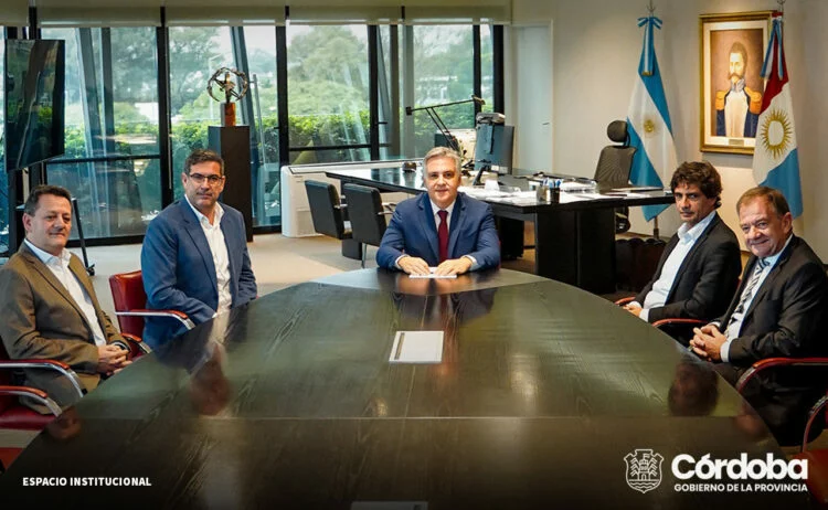 Imagen de la sede de Bancor en Córdoba, con el logo de la institución financiera