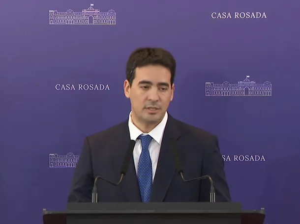 Adrián Ravier, nuevo vocero presidencial de la Casa Rosada