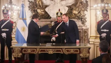 Diego Santilli jura como jefe de Gabinete