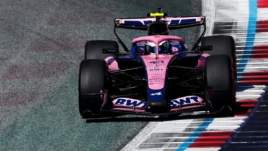 Franco Colapinto en la pista del Gran Premio de Austria