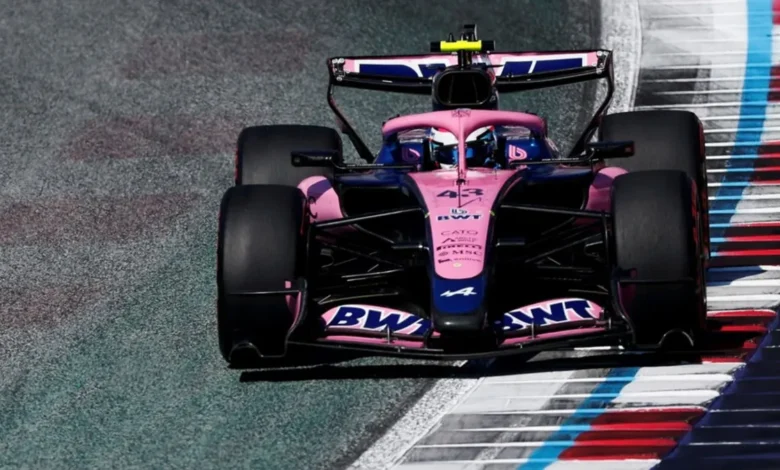 Franco Colapinto en la pista del Gran Premio de Austria