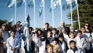 Kicillof habla en un acto conmemorativo del Día de la Bandera