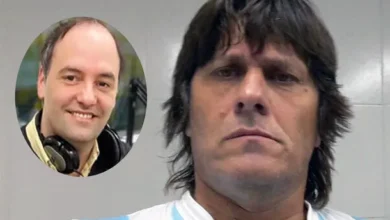 Imagen del exfutbolista Hugo Lamadrid