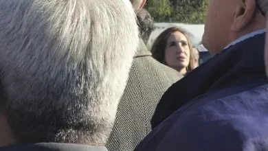 Victoria Villarruel y Javier Milei en el Día de la Bandera