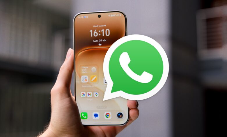 Imagen del nuevo widget de audios de WhatsApp en acción