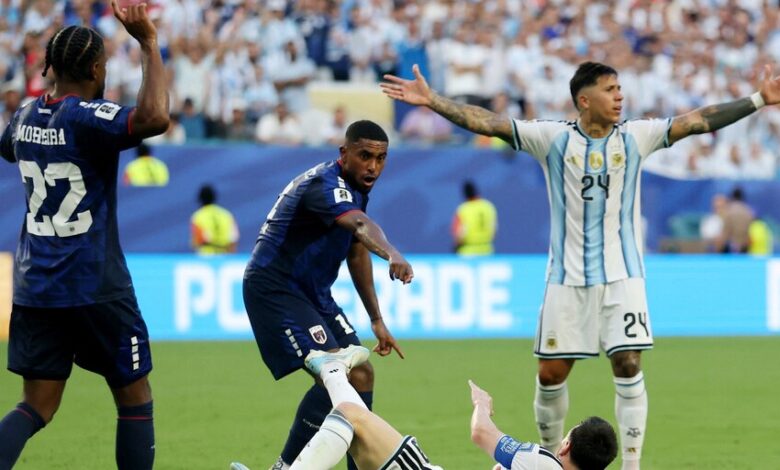 Imagen de Lionel Messi durante el partido entre Argentina y Cabo Verde en el Mundial 2026
