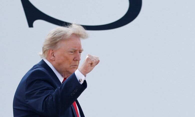 Imagen de la bandera de Estados Unidos y la bandera de Irán juntas, simbolizando las conversaciones de paz