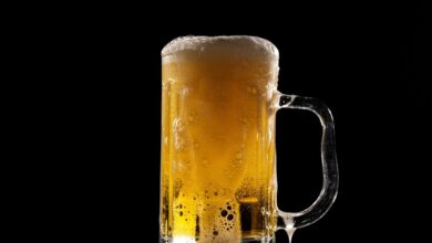Una cerveza sin alcohol en una botella