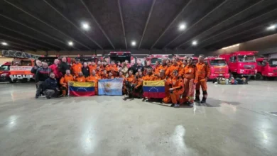 Brigada Cordobesa en acción en Venezuela