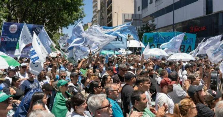 Movilización de gremios en Córdoba