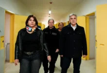 Imagen de la construcción del Centro Penitenciario de Máxima Seguridad en Bouwer, Córdoba