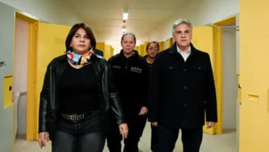 Imagen de la construcción del Centro Penitenciario de Máxima Seguridad en Bouwer, Córdoba