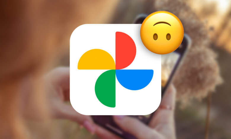 Imagen de la aplicación de Google Fotos con la función de búsqueda activada