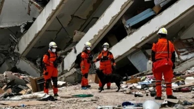 Brigadistas de la USAR ARG-10 Córdoba en acción en Venezuela