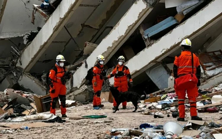 Brigadistas de la USAR ARG-10 Córdoba en acción en Venezuela