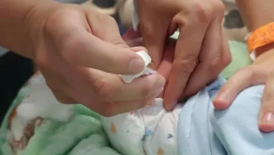Niños vacunados contra el Virus Sincicial Respiratorio