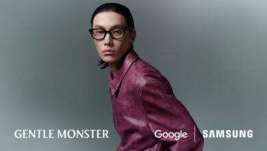 Gafas inteligentes de Samsung con pantalla y controles