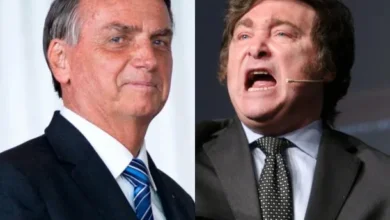 Javier Milei y Jair Bolsonaro