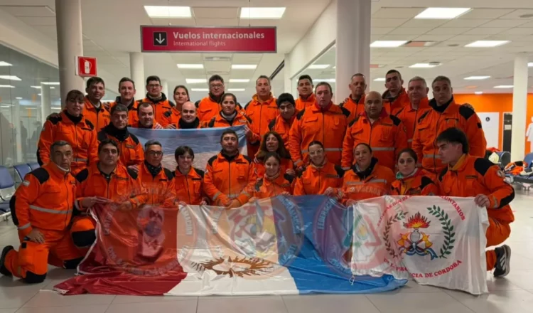 Bomberos voluntarios de Córdoba en misión humanitaria en Venezuela