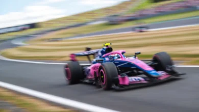 Franco Colapinto en acción en Silverstone