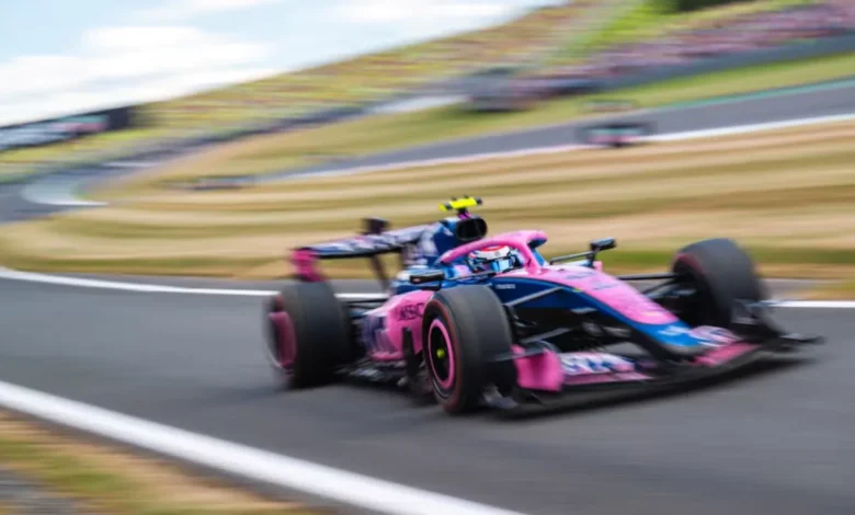 Franco Colapinto en acción en Silverstone