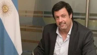 Foto de Darío Genua en un evento de ciencia y tecnología