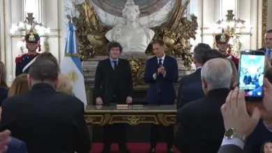 Diego Santilli jura como Jefe de Gabinete de Ministros