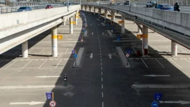 Estacionamiento en el Kempes, partido de Talleres