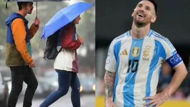 Imagen de tormentas y lluvias en el AMBA