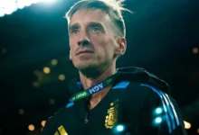 Matías Manna en una sesión de análisis de video