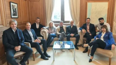Reunión de la mesa política del Gobierno en Casa Rosada