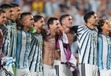 Lionel Messi con la Selección Argentina
