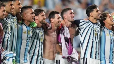 Lionel Messi con la Selección Argentina