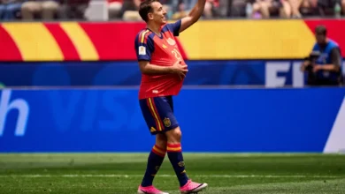 La Selección Española celebra su victoria sobre Austria en el Mundial 2026