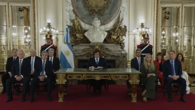 Javier Milei, presidente de la Argentina, anuncia reformas económicas