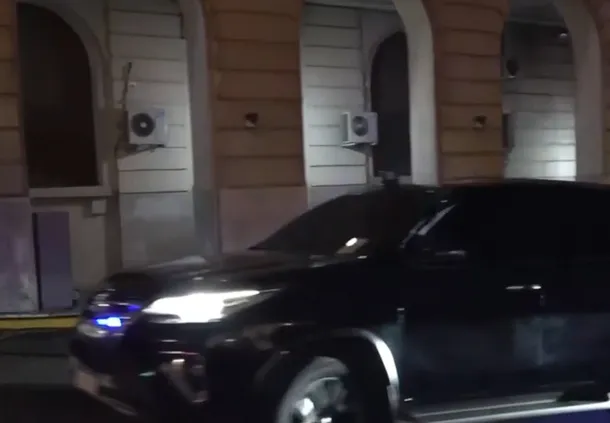 Javier Milei, presidente de Argentina, en un acto oficial