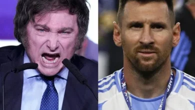 Imagen de los jugadores de la Selección Argentina celebrando su victoria