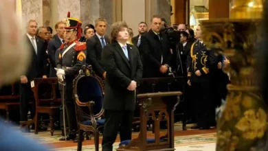 Imágenes del Tedeum en la Catedral Metropolitana durante el Día de la Independencia
