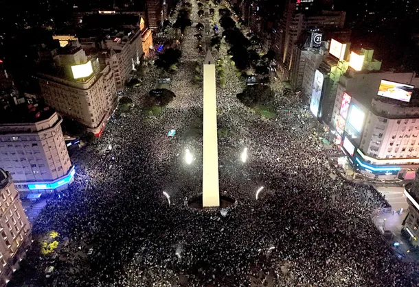 Selección Argentina, Mundial 2026, festejo en Buenos Aires