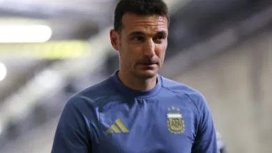 Jugadores de la Selección Argentina en entrenamiento para el Mundial 2026