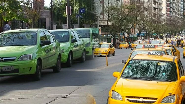 Vehículos de transporte en la ciudad de Córdoba