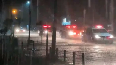 Imagen de tormentas y lluvias en el Área Metropolitana de Buenos Aires