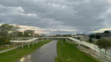Imagen de un cielo nublado en Córdoba con tormentas