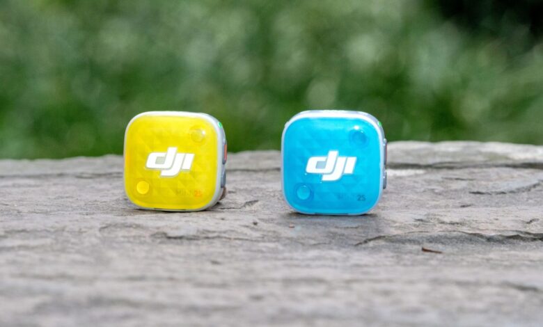 Imagen del DJI Mic Mini 2S, un micrófono compacto y versátil para grabación de audio de alta calidad