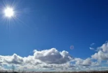 Cielo despejado sobre la ciudad de Córdoba el domingo 30 de agosto