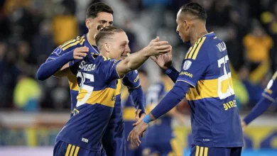 Boca vs Recoleta en la Copa Sudamericana