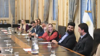 Karina Milei en la cumbre de la Casa Rosada