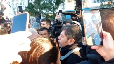 Axel Kicillof en la misa de San Cayetano