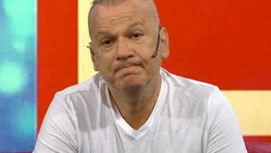 Leandro Rud en una de sus últimas apariciones públicas, mostrando su valentía y determinación en la lucha contra el cáncer
