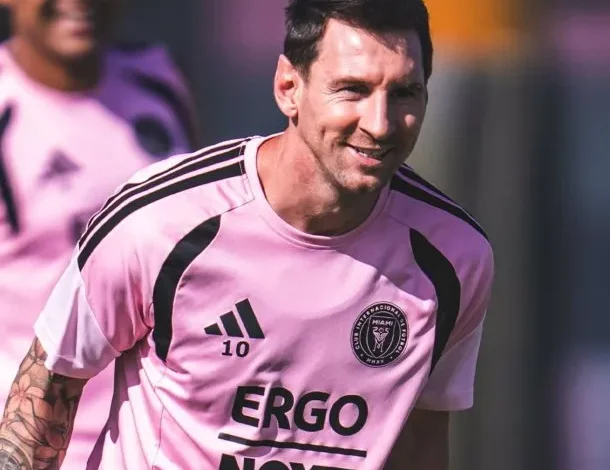 Messi en acción con el Inter de Miami